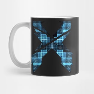 Blue Excision Logo Mug